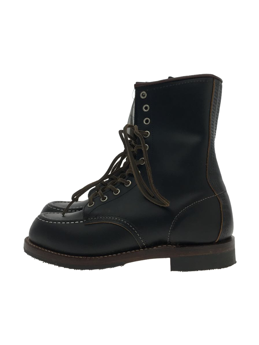 RED WING◇110周年記念/完全限定生産/HUNTSMAN/US7.5/BLK/レザー/02015