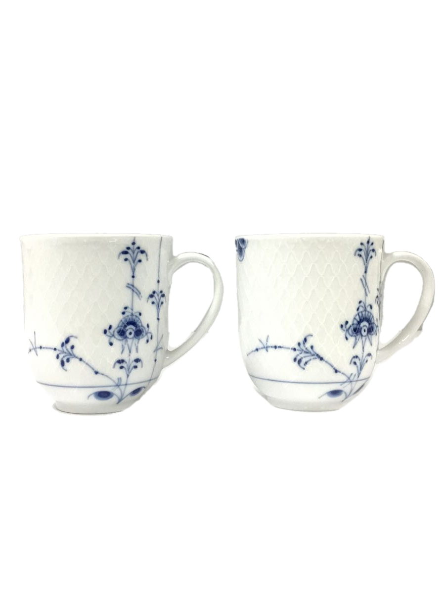 かわいい～！」 ROYAL COPENHAGEN◇カップ&ソーサー/2点セット/WHT