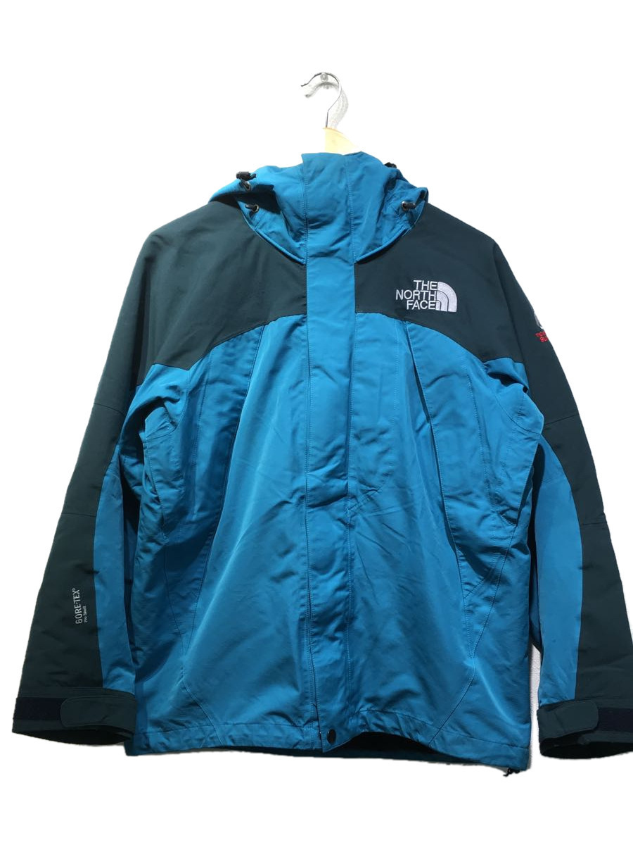 お待たせ! THE NORTH GORE-TEX/マウンテンパーカ/S/ナイロン/BLU