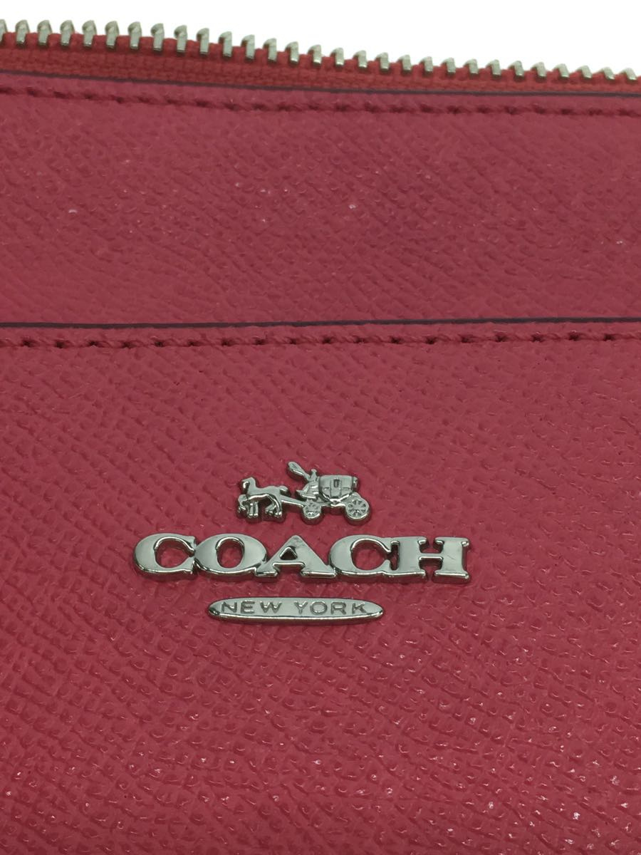 COACH◆ショルダーバッグ/-/PNK/無地/F39607_画像5