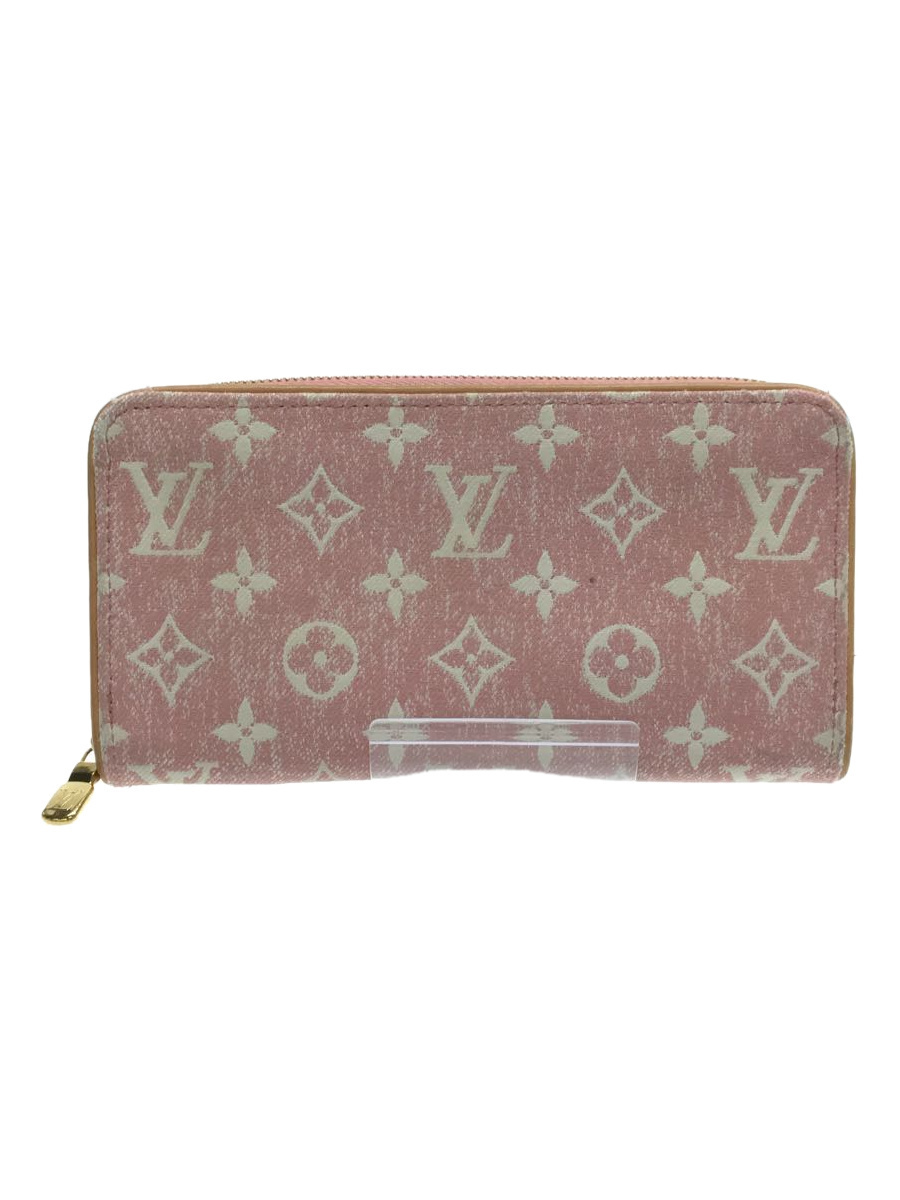 LOUIS VUITTON◆モノグラムジャカード ジッピーウォレット M81182 長財布/PNK