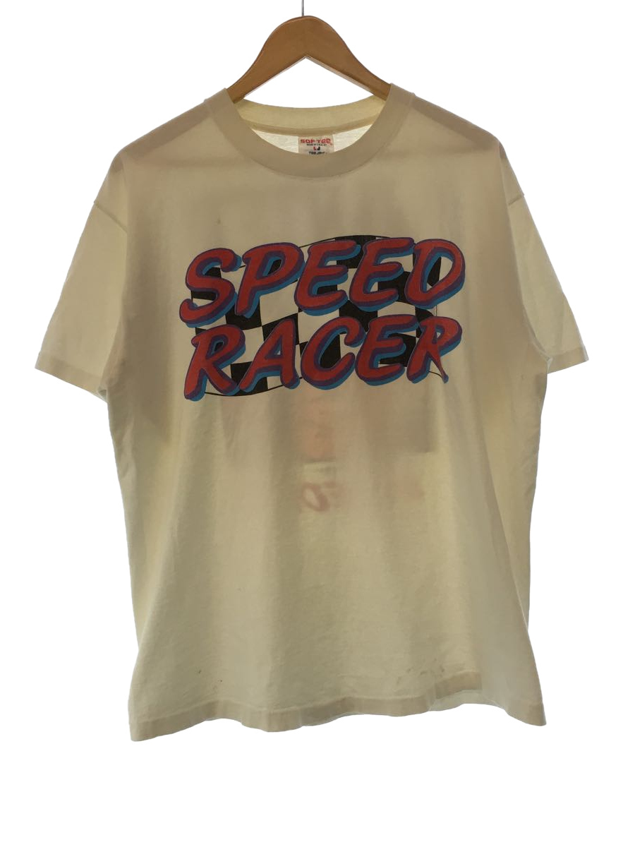 90s/SPEED RACE/マッハGOGOGO/アニメTシャツ/Tシャツ/XL/ホワイト