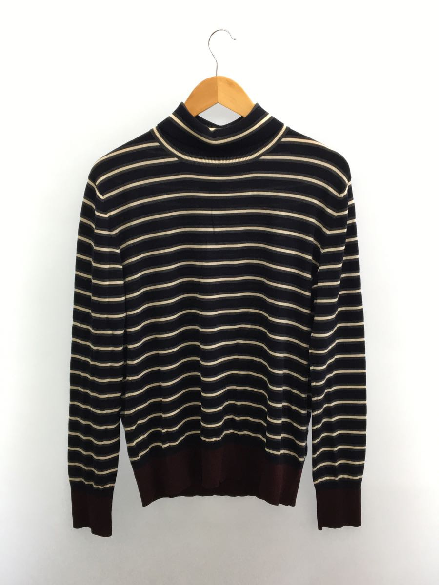 セットアップ MARNI◇17AW/ボーダーハイネックセーター(薄手)/48