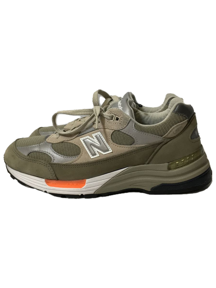 日本未発売】 NEW BALANCE◇WTAPSコラボ/992/M992WT/ベージュ/27.5cm