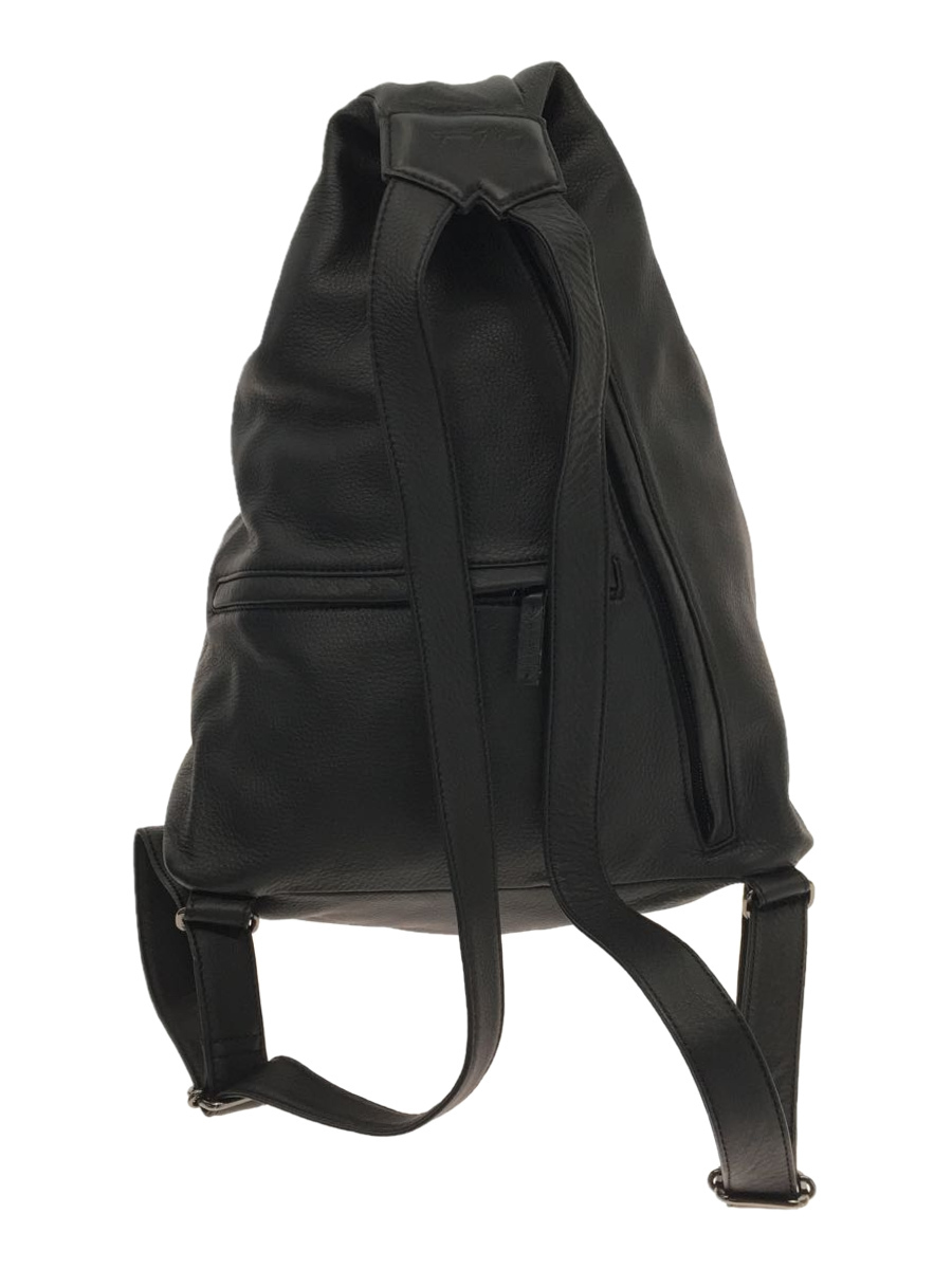 discord Yohji Yamamoto◇21AW/Y BACK PACK/リュック/牛革/BLK/DA-I94