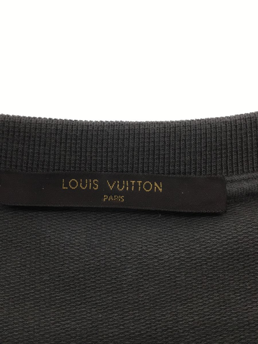 Auth Louis Vuitton Men's 21AW Neon Working Man Cotton Sweatpants Gray  L(172144