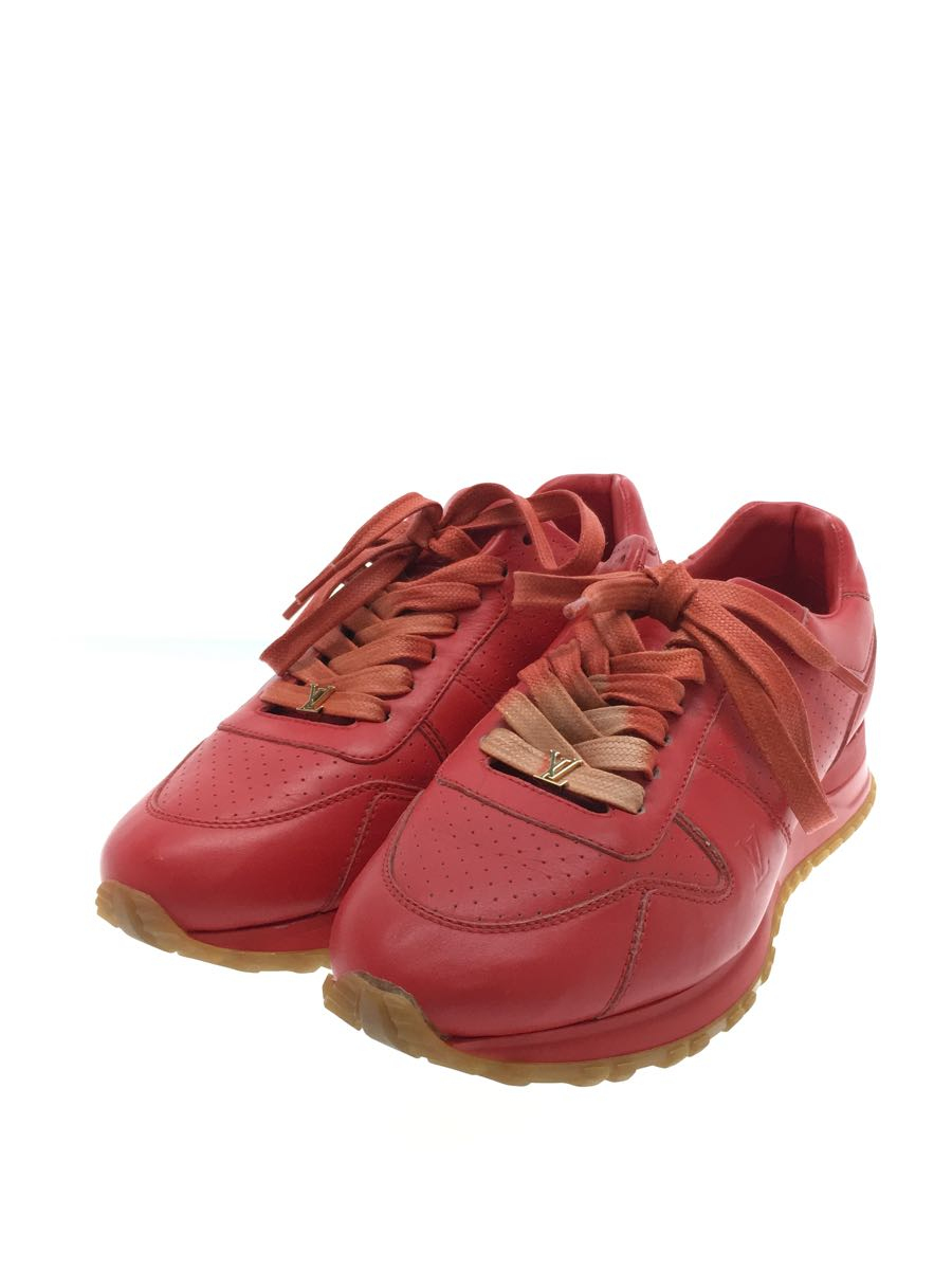 早割クーポン! LOUIS VUITTON◇ローカットスニーカー/UK5/RED/FD 0137