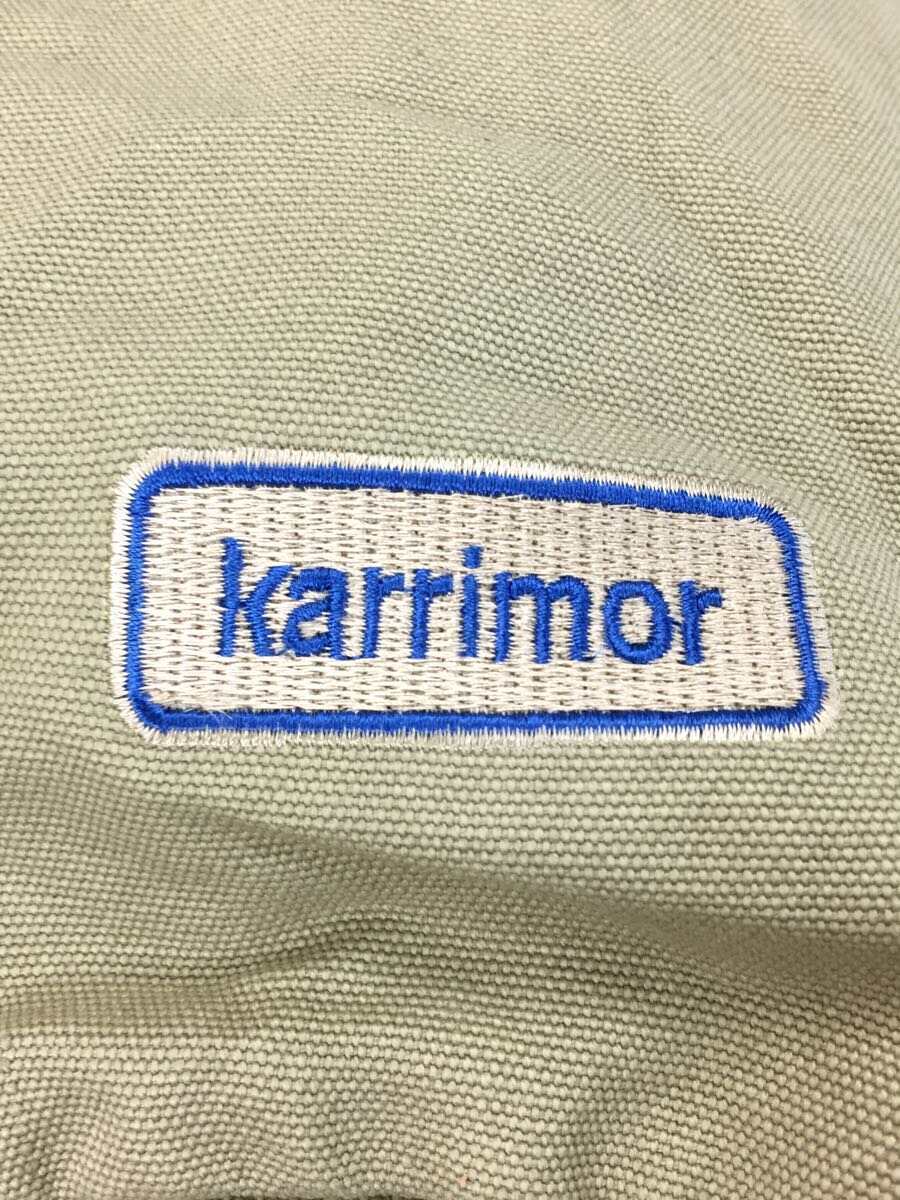 KARRIMOR◆リュック/コットン/キャンバス/KHK/無地/使用感有//デイパック_画像5