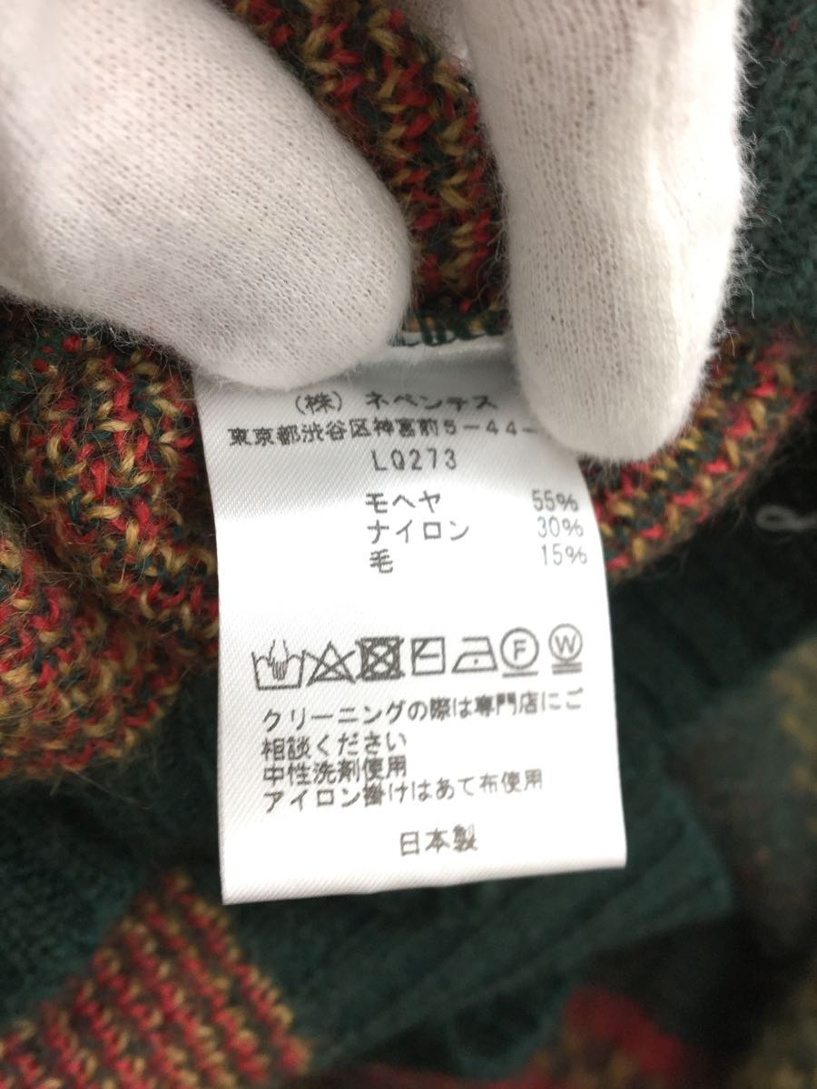 非売品 Needles◇22FW/Tartan Cardigan/カーディガン/M/モヘア/マルチ