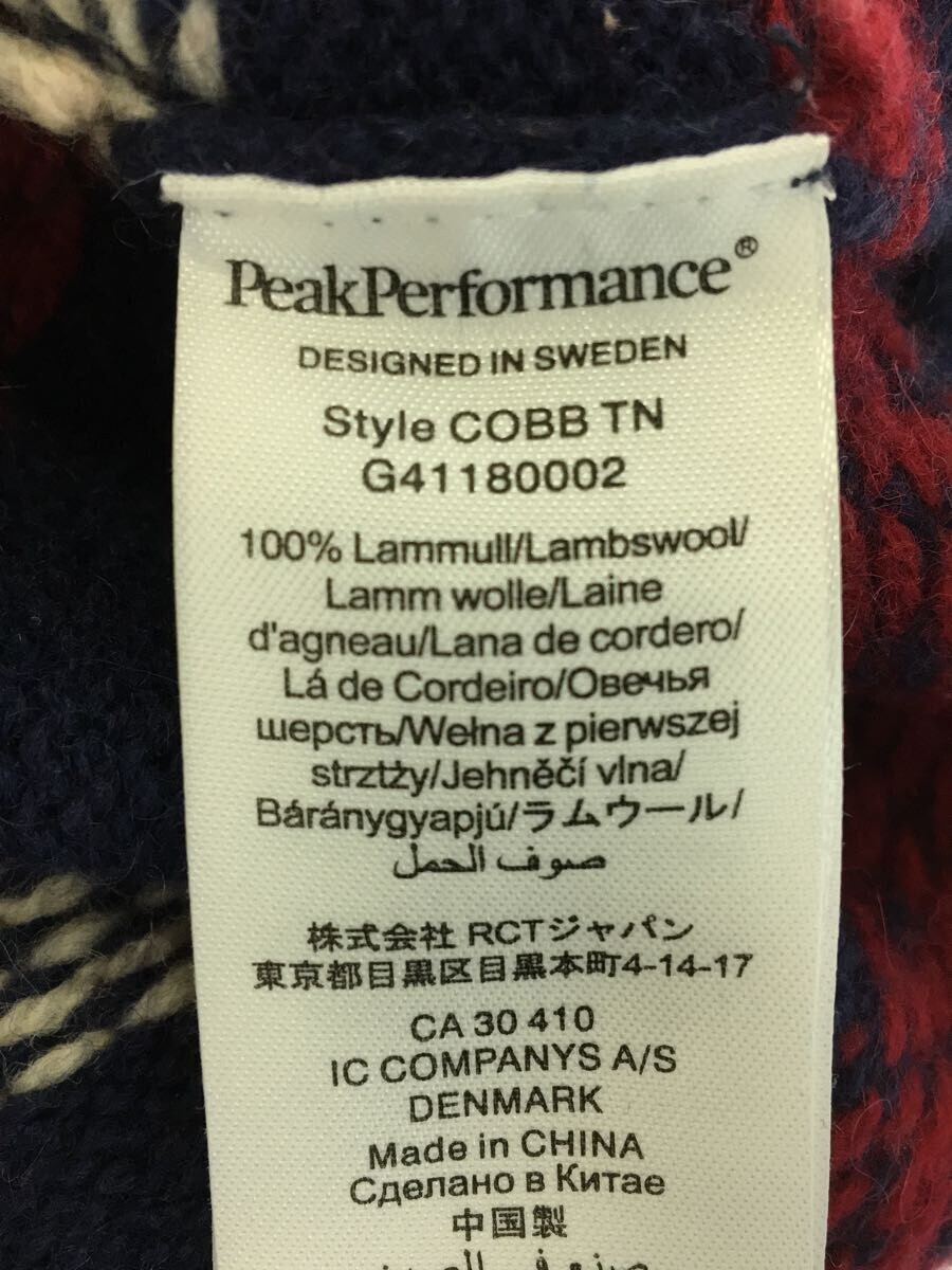 Peak Performance◆セーター(厚手)/S/ウール/NVY_画像4