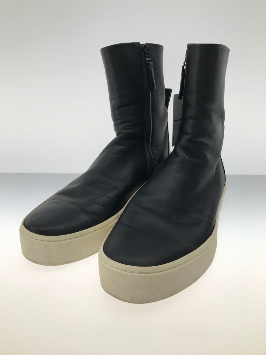 同梱不可】 BALENCIAGA◇サイドジップハイカットブーツ/40/BLK/レザー
