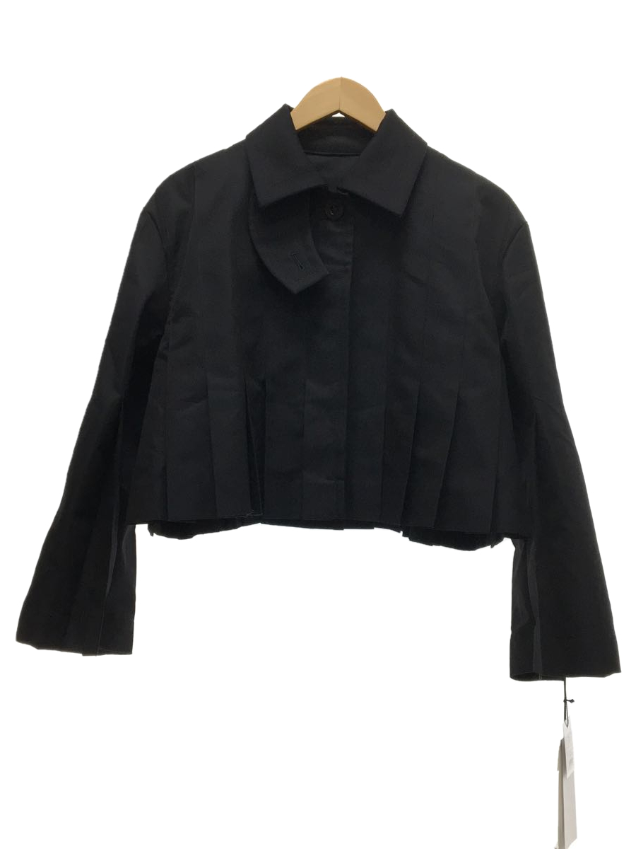 sacai◆23SS/Cotton Gabardine Blouson/ブルゾン/1/コットン/ブラック/23-06439