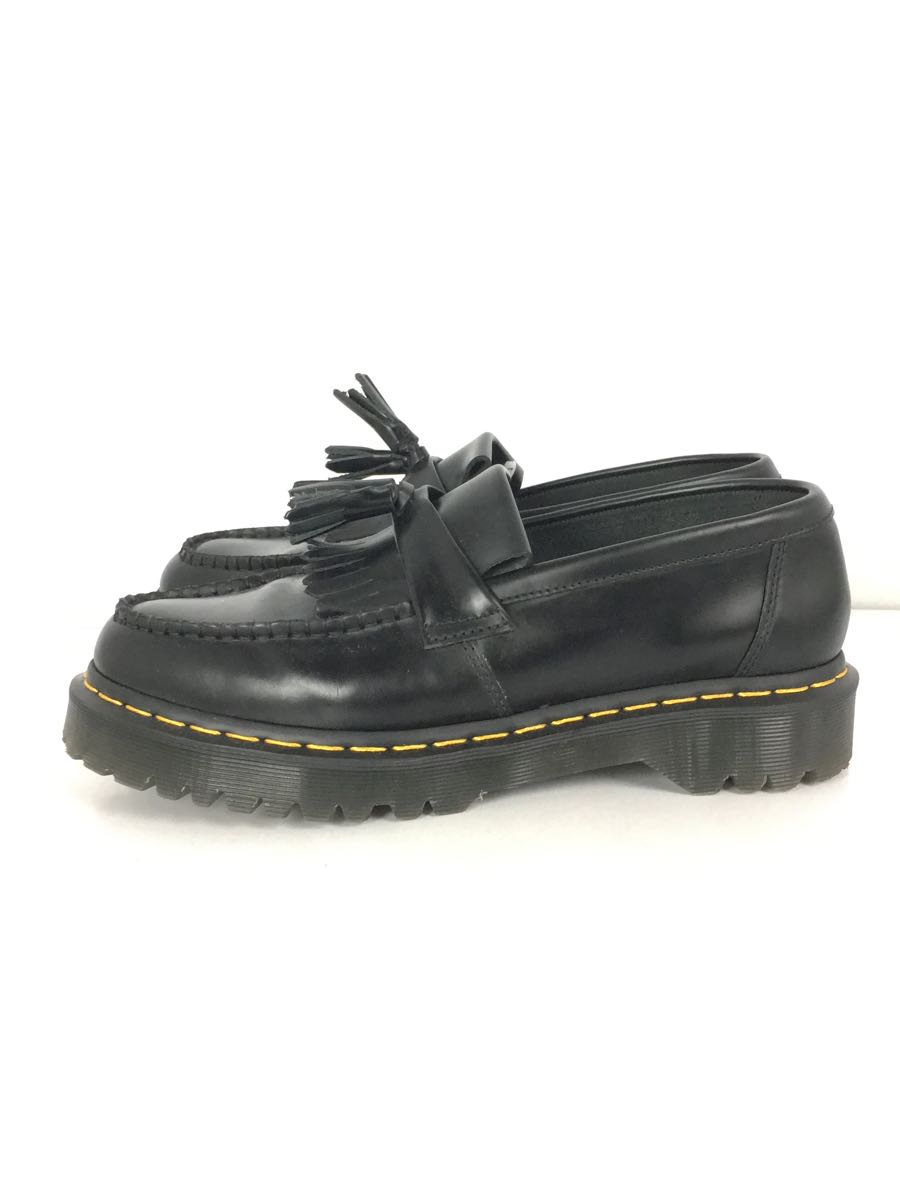 Dr.Martens◆タッセルローファー/US9/ブラック/レザー/ADRIAN