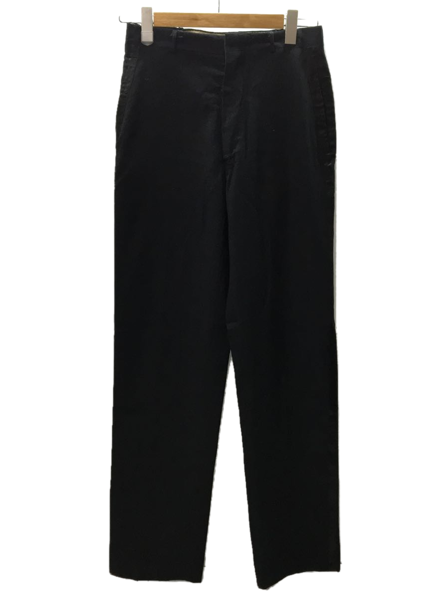 【SALE/10%OFF 50s/60s/CONMARジップ/サイドライン/ヴィンテージ/スラックスパンツ/ブラック Lサイズ 【SALE/10%OFF 50s/60s/CONMARジップ/サイドライン/ヴィンテージ/スラックスパンツ/ブラック Lサイズ