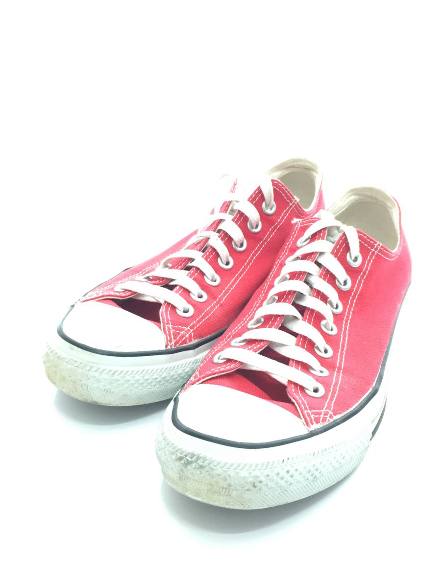 CONVERSE◆ALL STAR OX/ローカットスニーカー/27cm/レッド/キャンバス_画像2