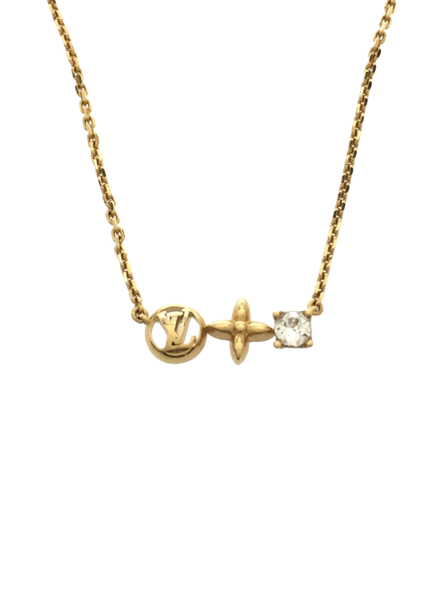 Louis Vuitton MONOGRAM Petit louis necklace (M00368)