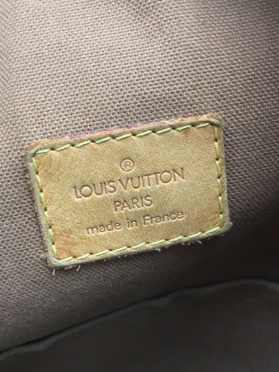 LOUIS VUITTON◆ロックイットオリゾンタル_モノグラム_BRW/PVC/BRW_画像5