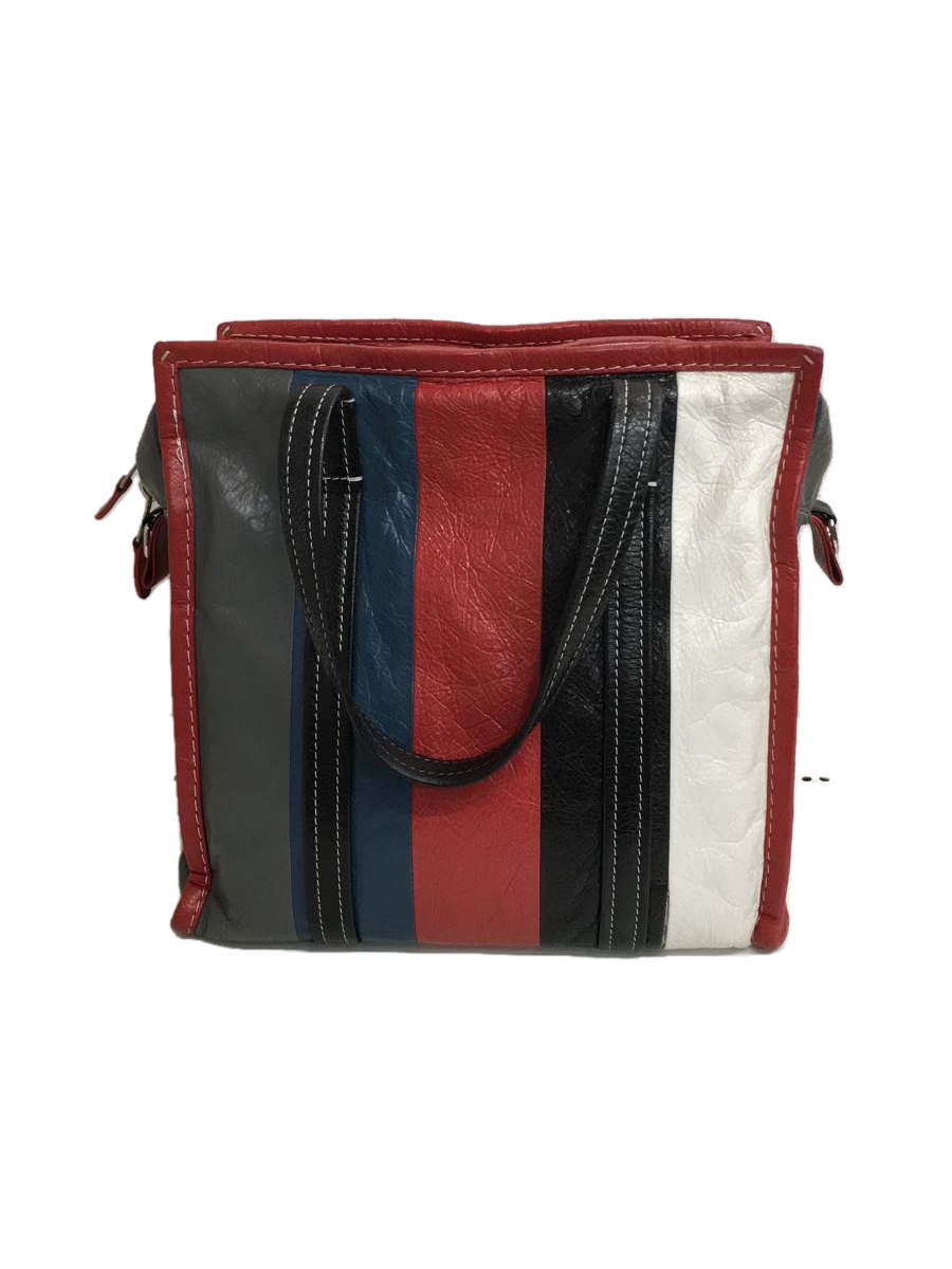BALENCIAGA◇トートバッグ/レザー/マルチカラー/Bazar Shopper Tote