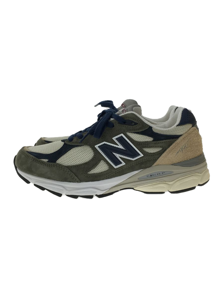 NEW BALANCE◆M990V3/26cm/カーキ/スウェード/M990TO3// MADE IN USA