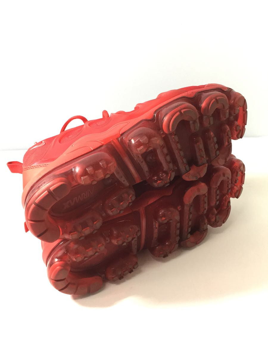 NIKE◆AIR VAPORMAX PLUS/ローカットスニーカー/27.5cm/レッド/CW6973-600_画像4