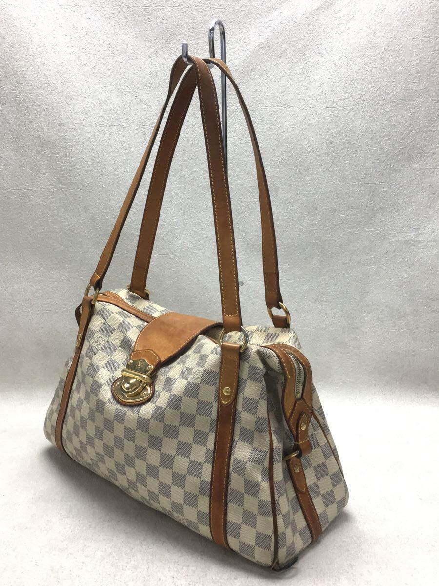 LOUIS VUITTON◇ハンドバッグ/PVC/IVO/総柄/N42220 | perse.education