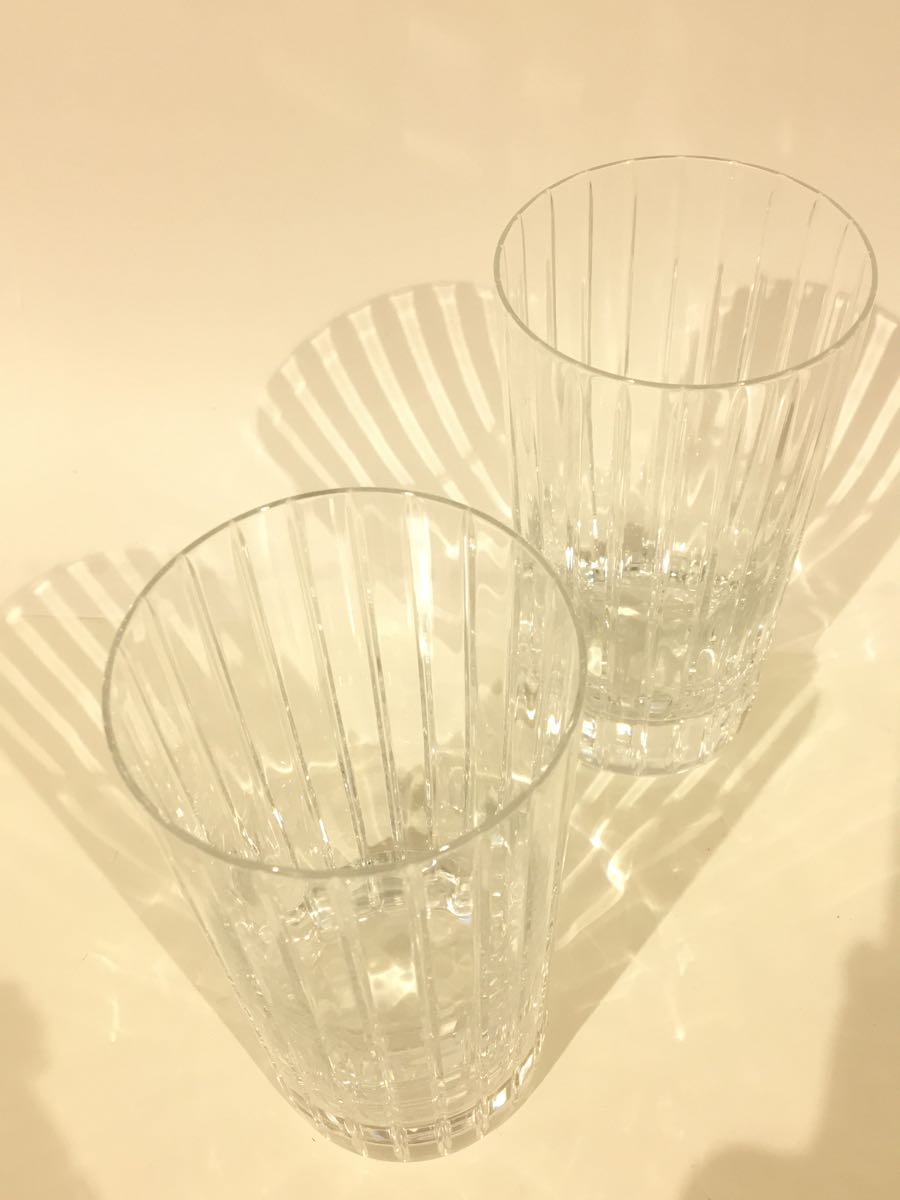 Baccarat◆ハーモニー/ハイボールタンブラー/ペアグラス/2点セット/2810595/14cm_画像3