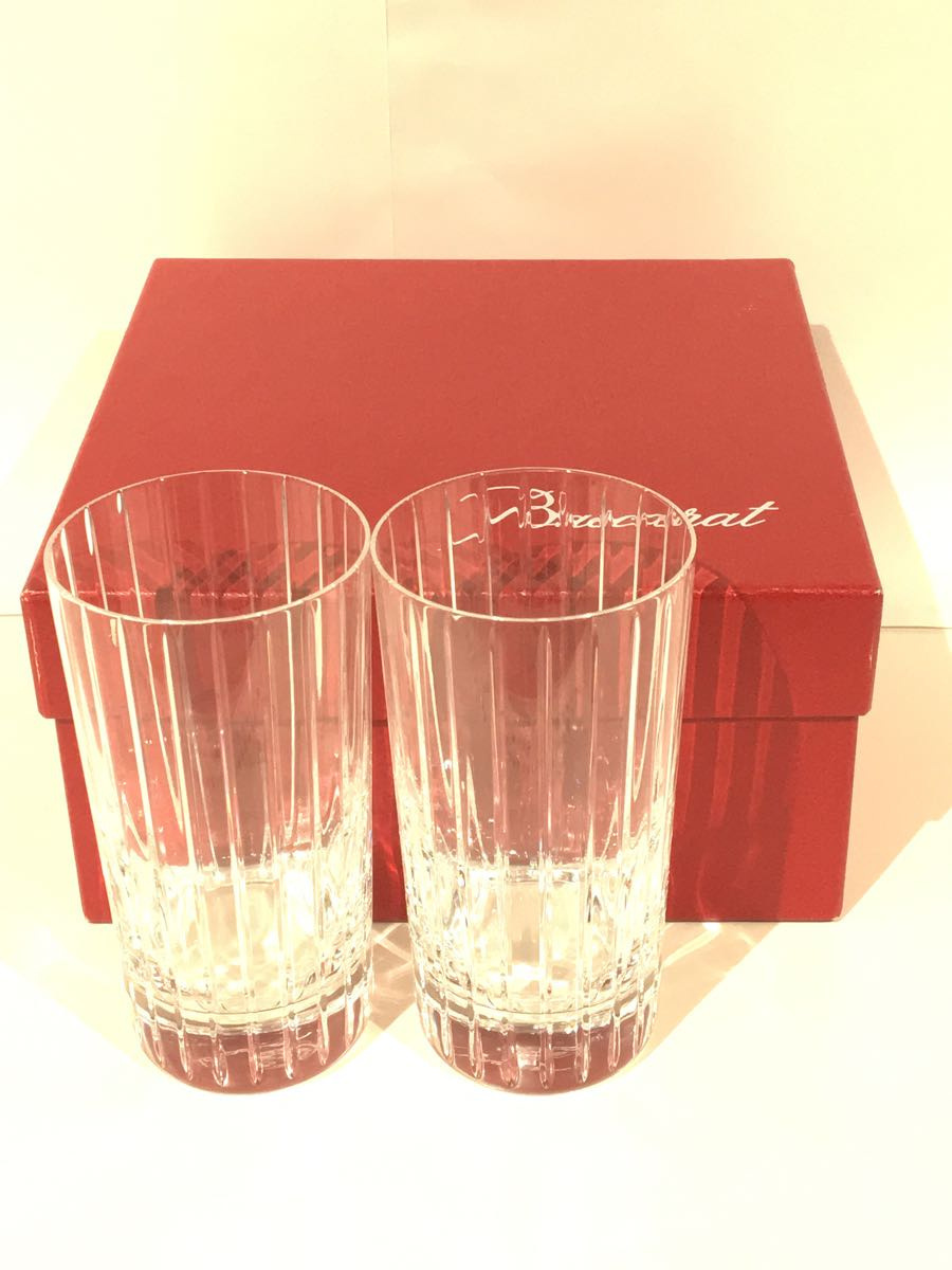 Baccarat◆ハーモニー/ハイボールタンブラー/ペアグラス/2点セット/2810595/14cm_画像6