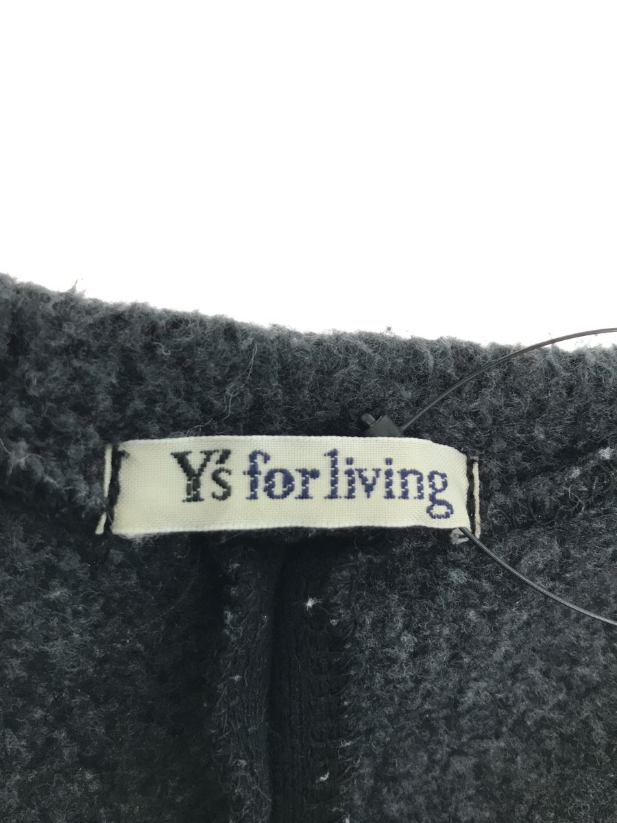 Y’s for living◆長袖ワンピース/コットン/BLK/無地_画像3