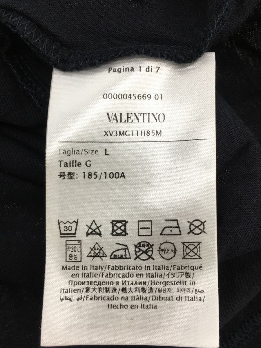 VALENTINO◇Tシャツ/L/コットン/BLK | inmano.com.br