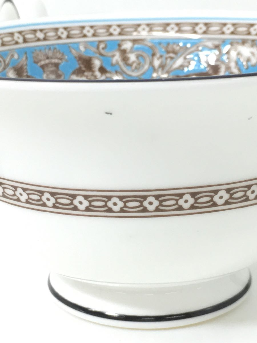 WEDGWOOD◆フロレンティーン/カップ&ソーサー/3点セット/FLORENTINE/小傷_画像9