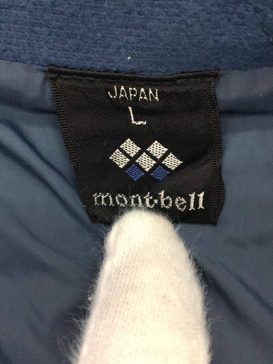 mont-bell◆フリースベスト/L/ポリエステル/GRY/251029101_画像3