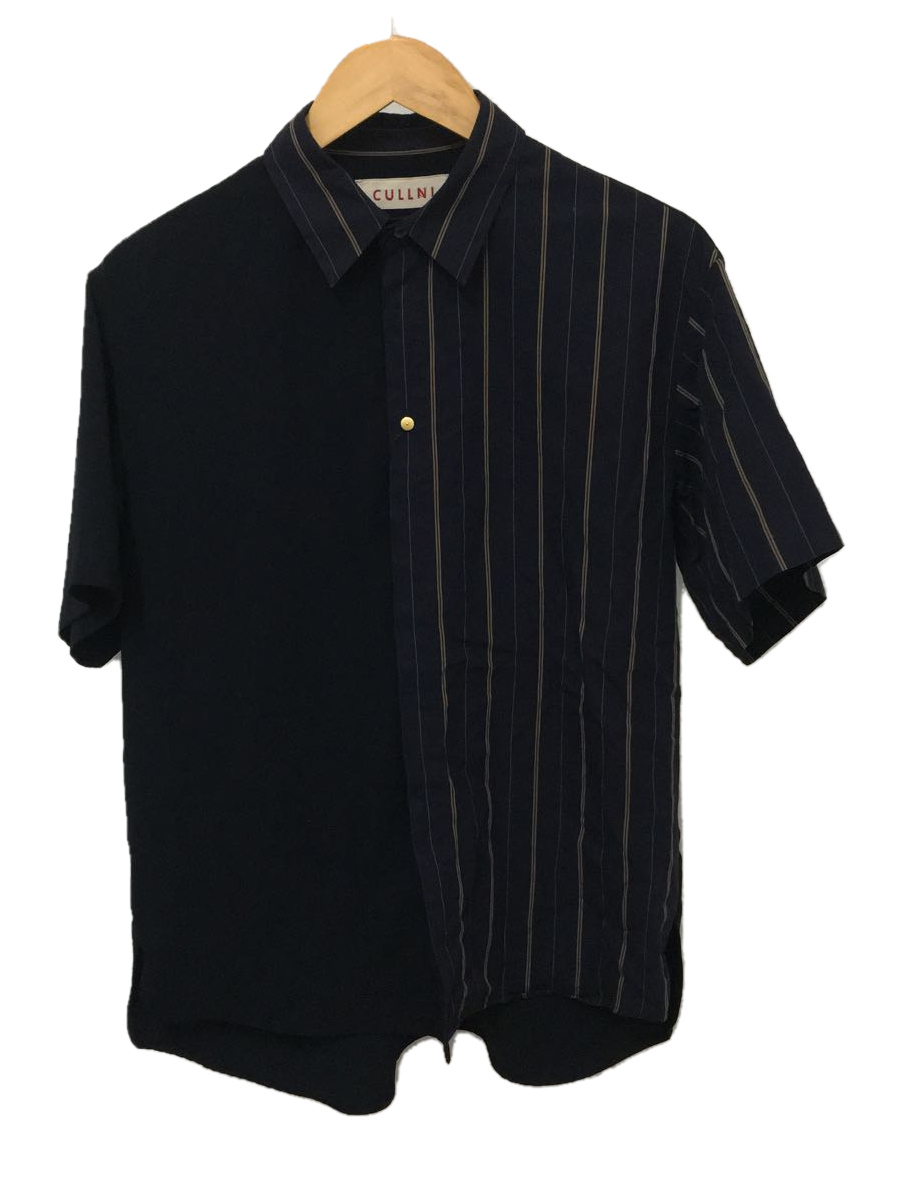 CULLNI* short sleeves shirt /1/ polyester /NVY/21-SS-053