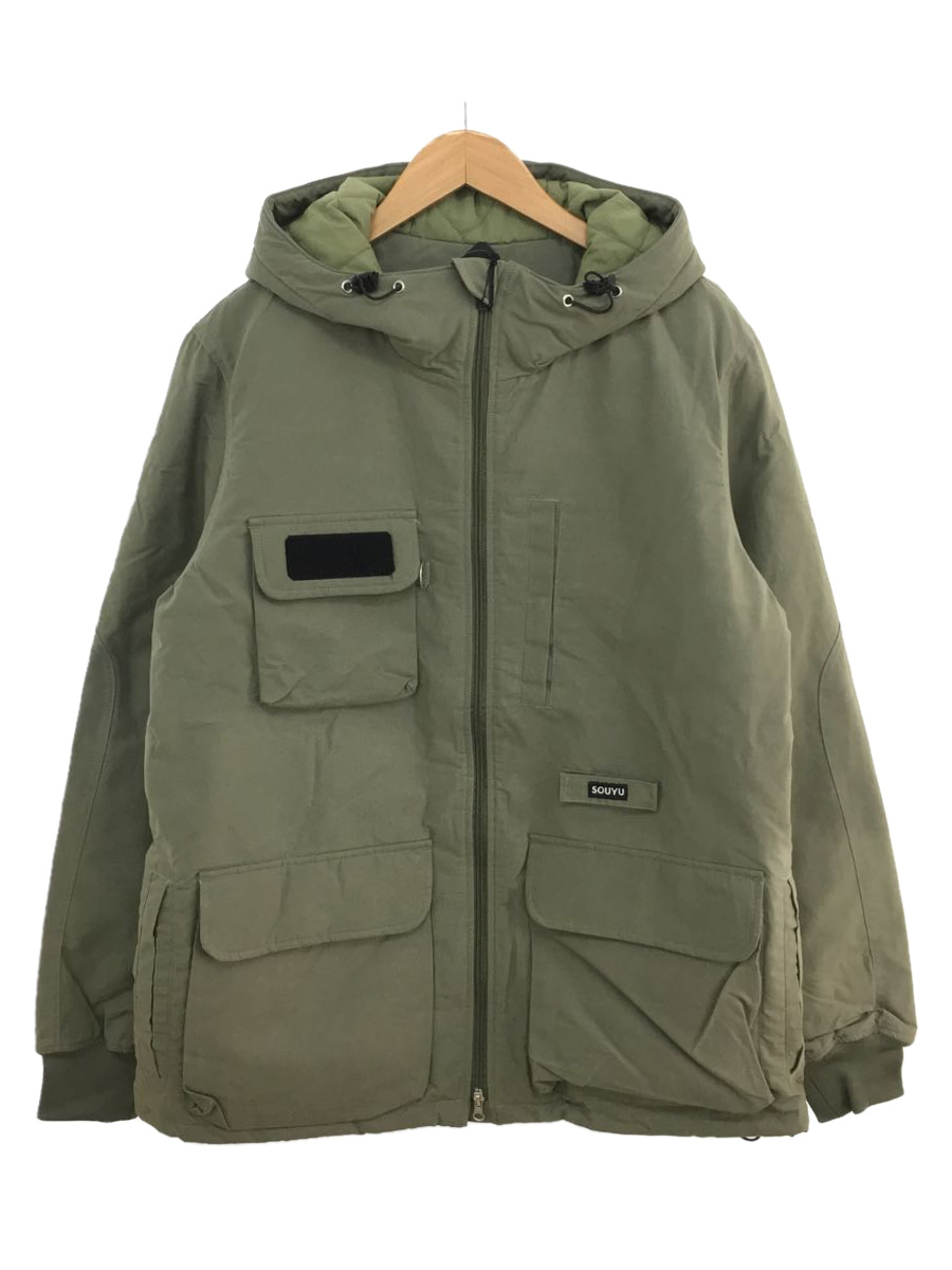 SOUYU OUTFITTERS/FIELD JKT/キルティングジャケット/XL/コットン/KHK-