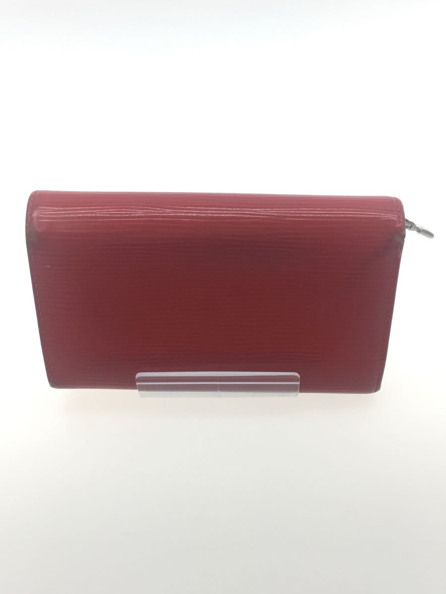 LOUIS VUITTON◆ポルトモネ・ビエトレゾール_エピ_カスティエリアンレッド/PVC/RED/レディース/M63507_画像2