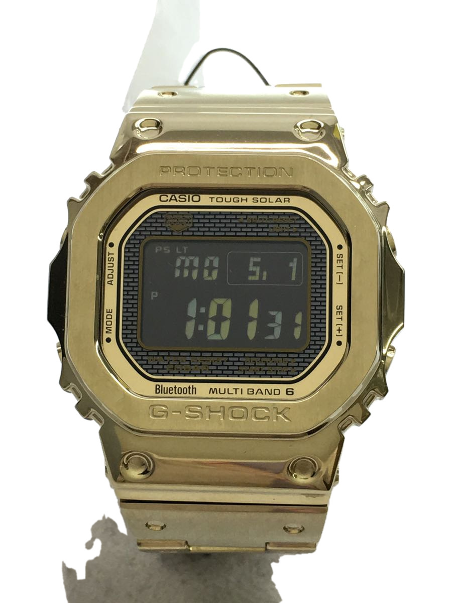 CASIO◇電波ソーラー腕時計・メタル/G-SHOCK/デジタル/GLD/GMW-B5000GD