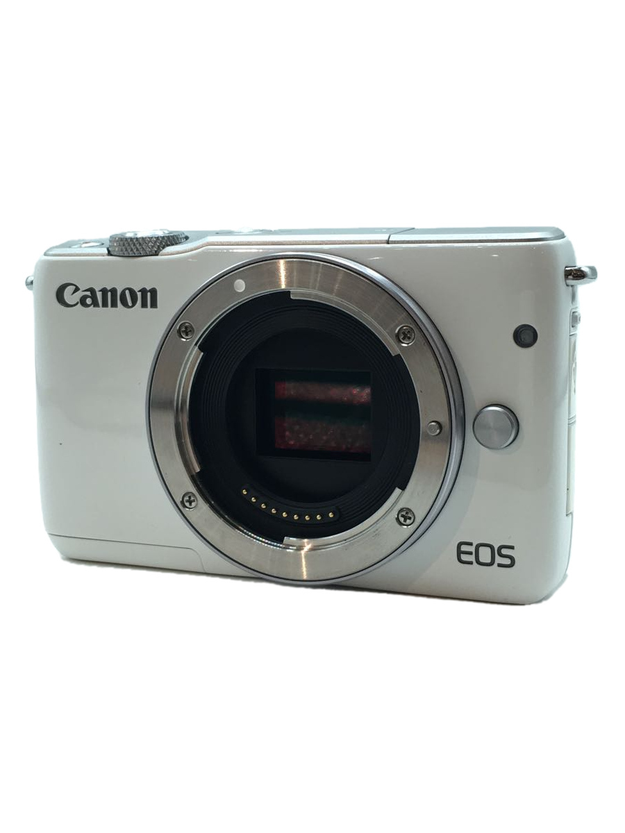 CANON◆デジタル一眼カメラ EOS M10 ダブルズームキット [ホワイト]