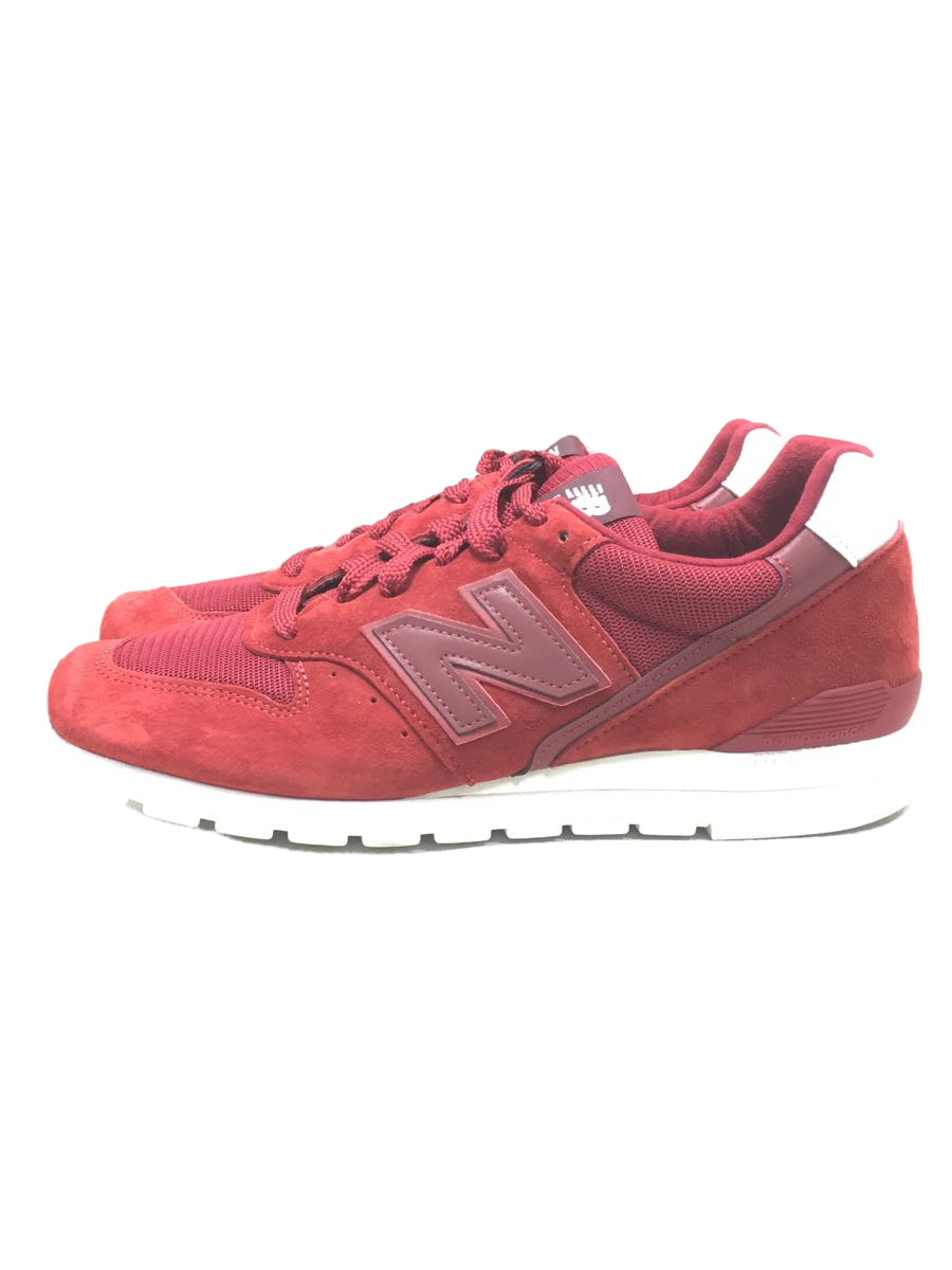 NEW BALANCE◆ローカットスニーカー/28cm/RED/スウェード//MADE IN USA M996LRD