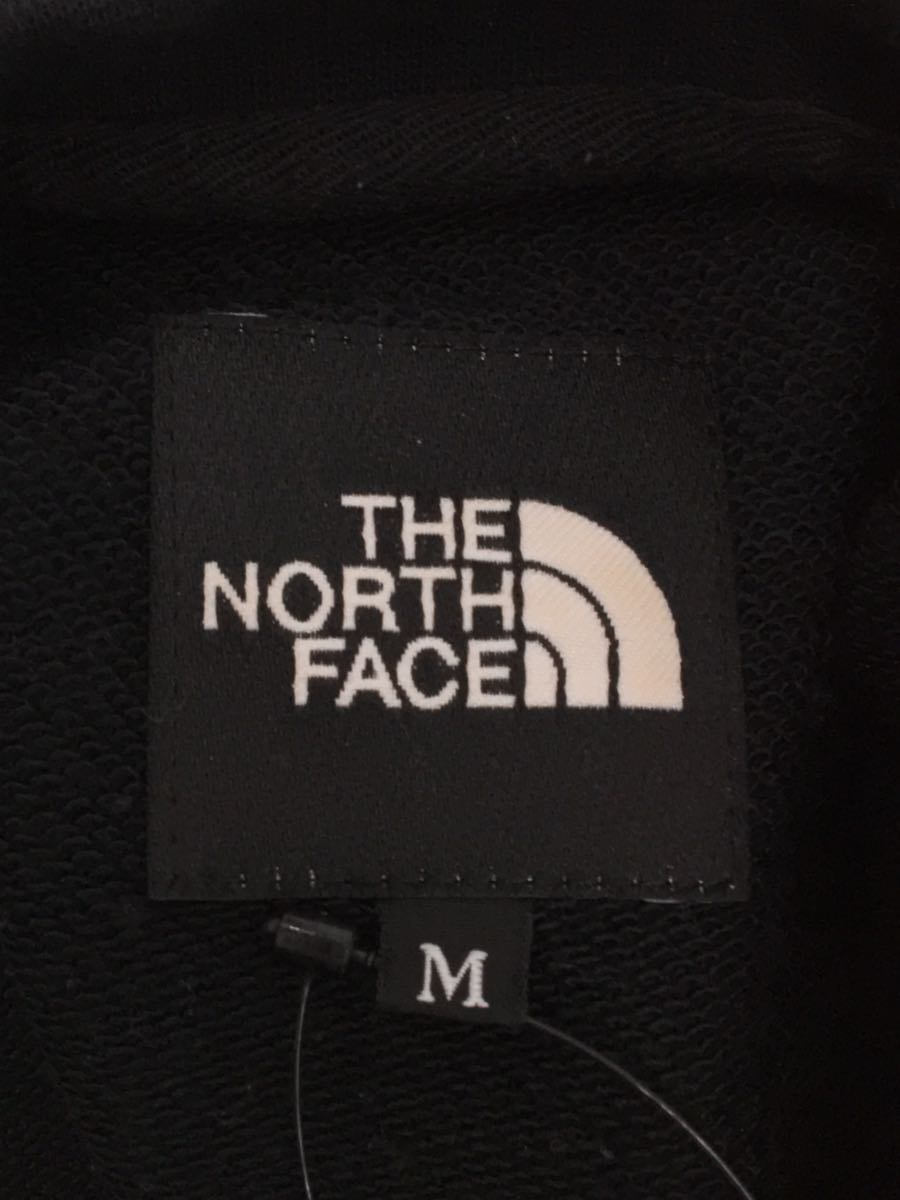 THE NORTH FACE◆ザノースフェイス_ヘザー ロゴ クルー スウェット/M/ポリエステル/BLK_画像3