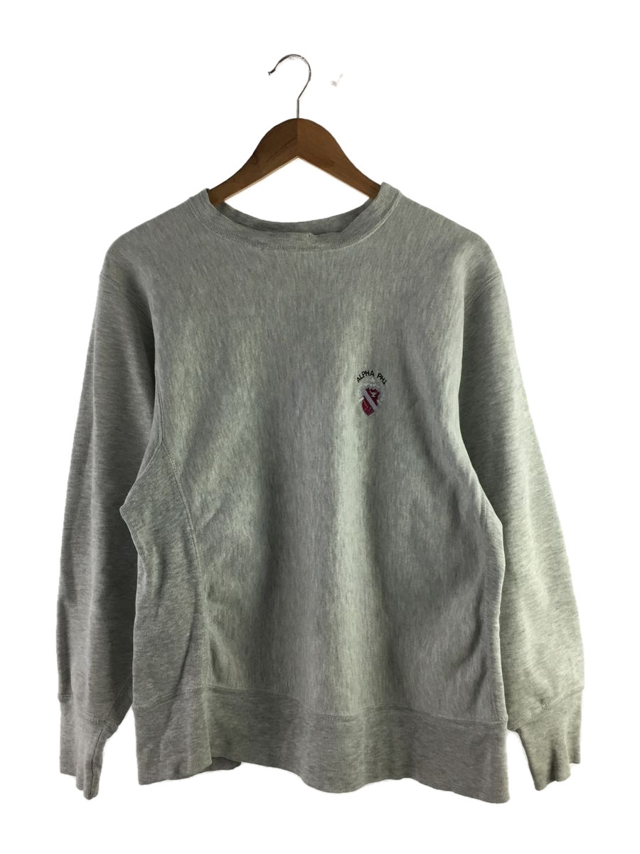 超歓迎】 Champion◇80s/REVERSE WEAVE/スウェット/L/コットン/グレー