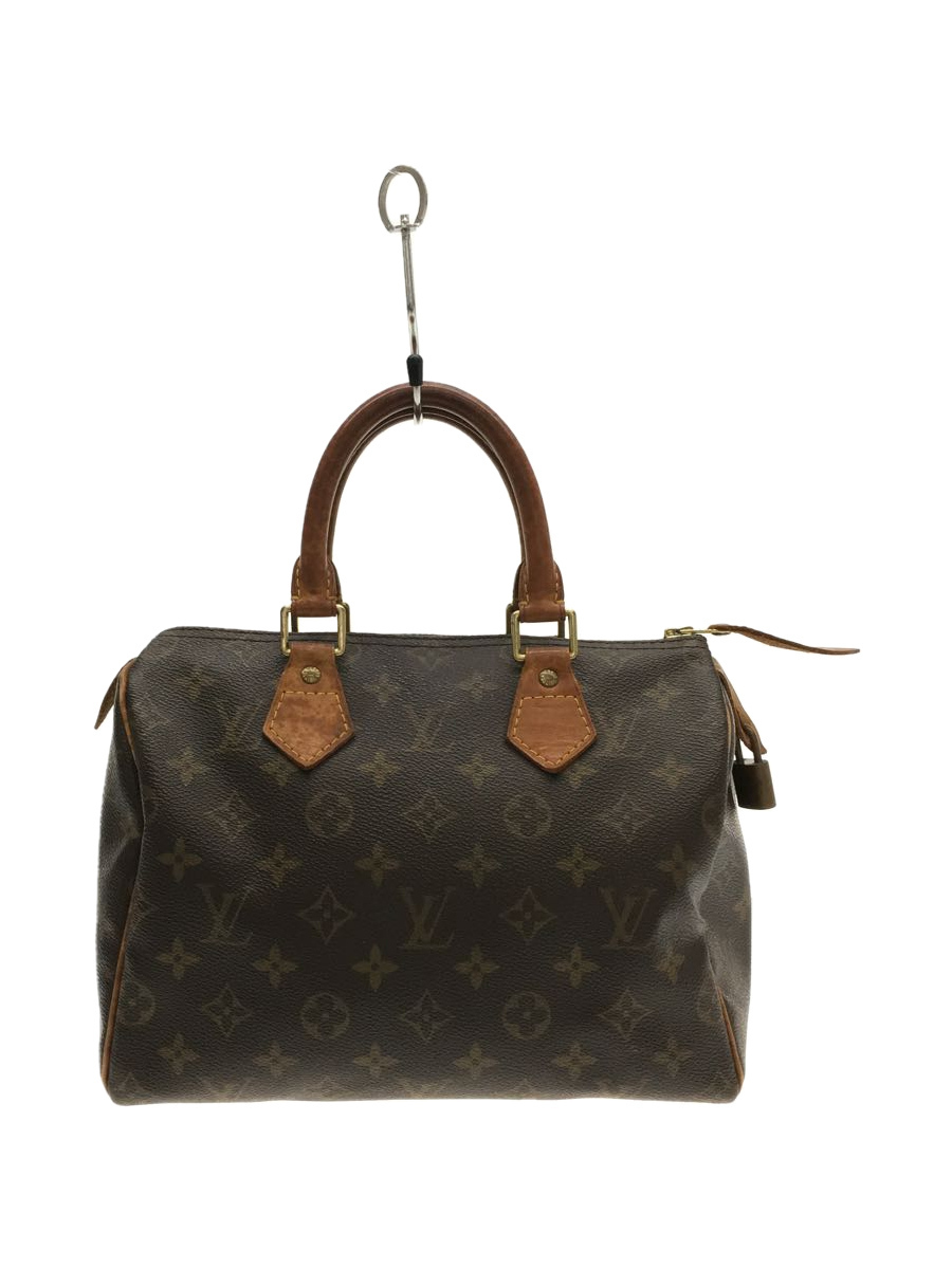 新製品情報も満載 LOUIS VUITTON◇スピーディ25_モノグラム_BRW/PVC