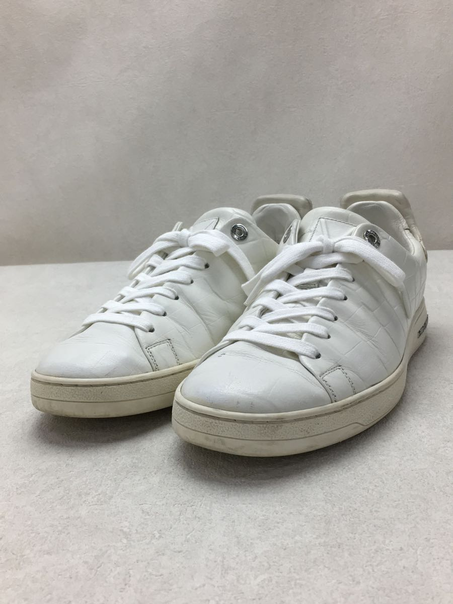 LOUIS VUITTON◆ローカットスニーカー/US7.5/WHT_画像2