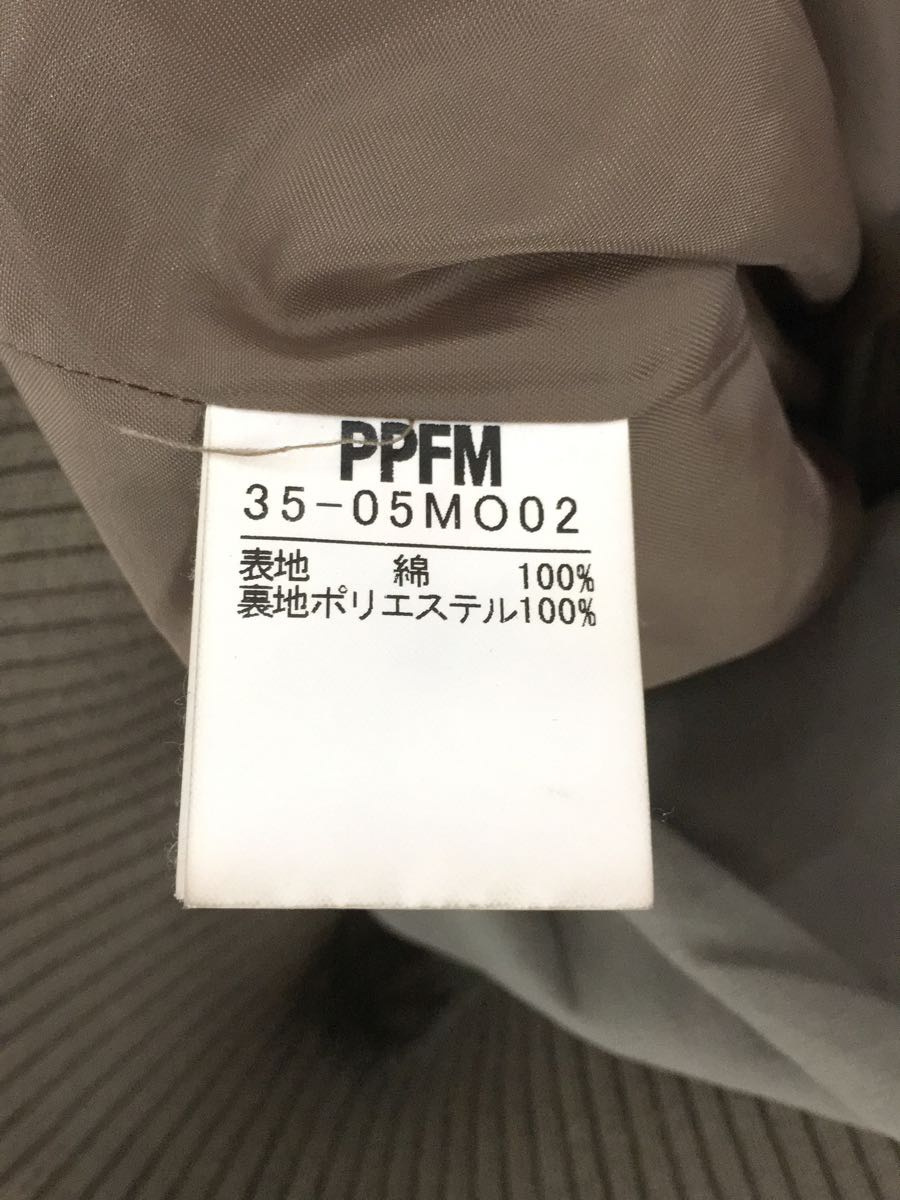 PPFM◆90～00s/モッズコート/コットン/KHK/無地_画像4