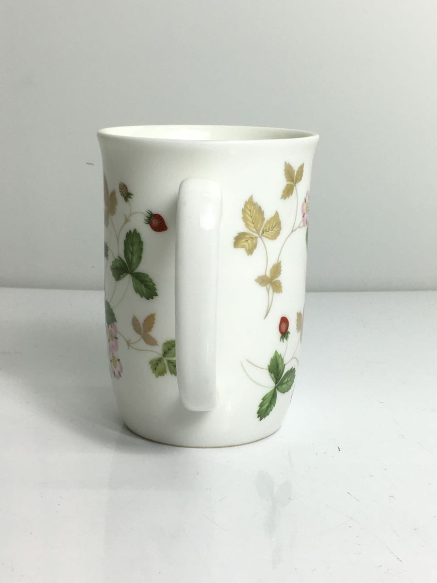 WEDGWOOD◆WEDGWOOD/マグカップ/WILD STRAWBERRY/ホワイト/ウェッジウッド_画像3