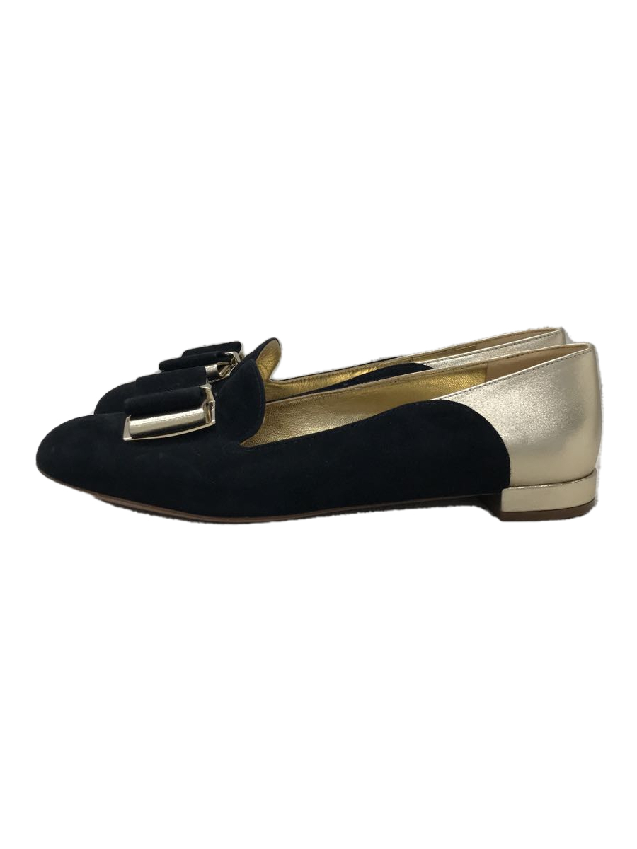 Salvatore Ferragamo* Salvatore Ferragamo / Flat pumps /UK6.5/BLK/ suede 