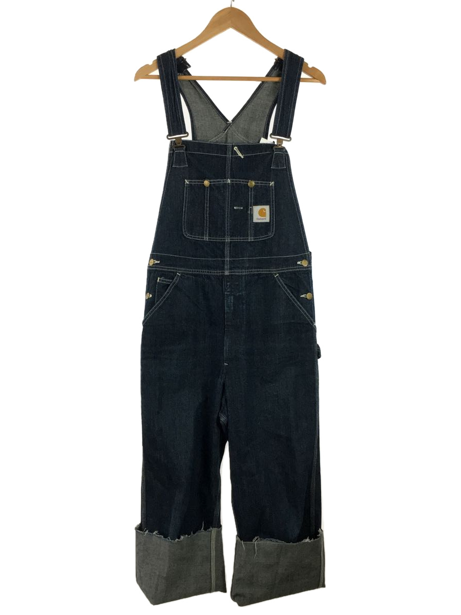 見事な Carhartt◇オールインワン/32/コットン/IDG/無地/0089/デニム