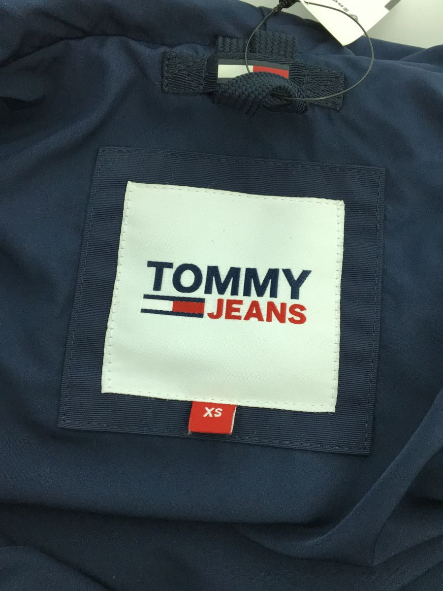 TOMMY JEANS◆フリースジャケット/XS/ポリエステル/NVY/無地/DW0DW11093_画像3