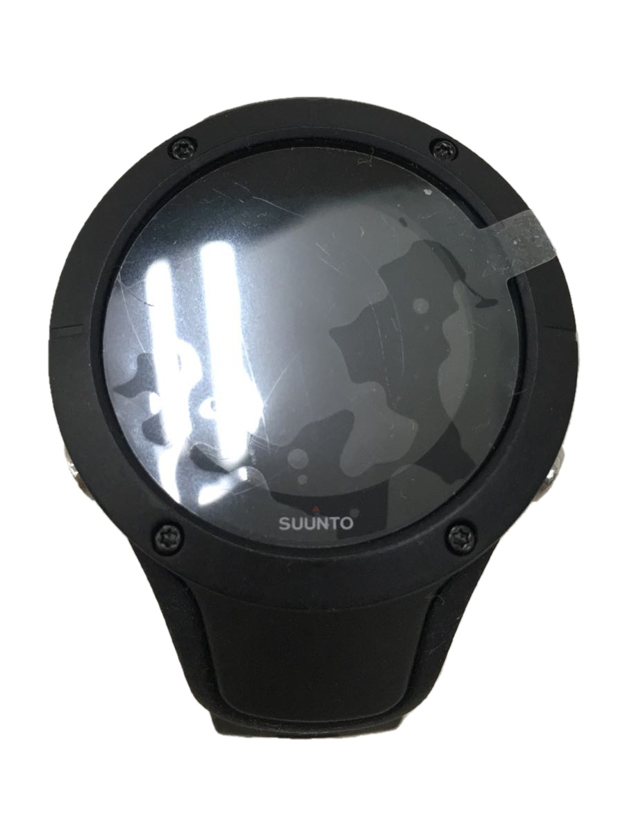 SUUNTO◆SPARTAN TRAINER WRIST HR/OW163/スマートウォッチ/デジタル/ラバー/BLK/BLK_画像1