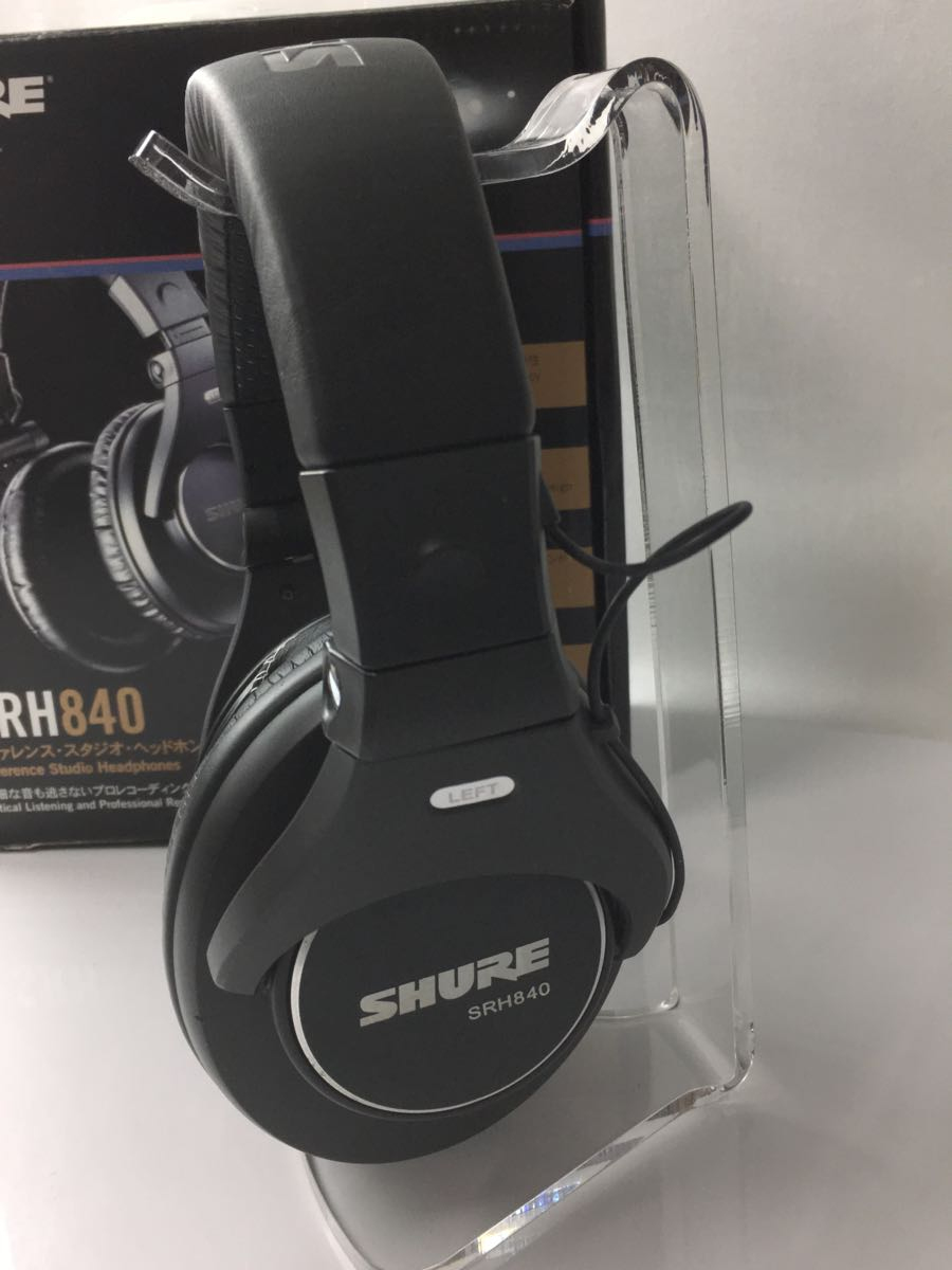 SHURE◆イヤホン・ヘッドホン SRH840/SHURE