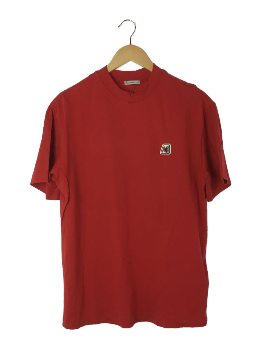 MONCLER◆Tシャツ/M/コットン/RED/F20918C78200 8390T