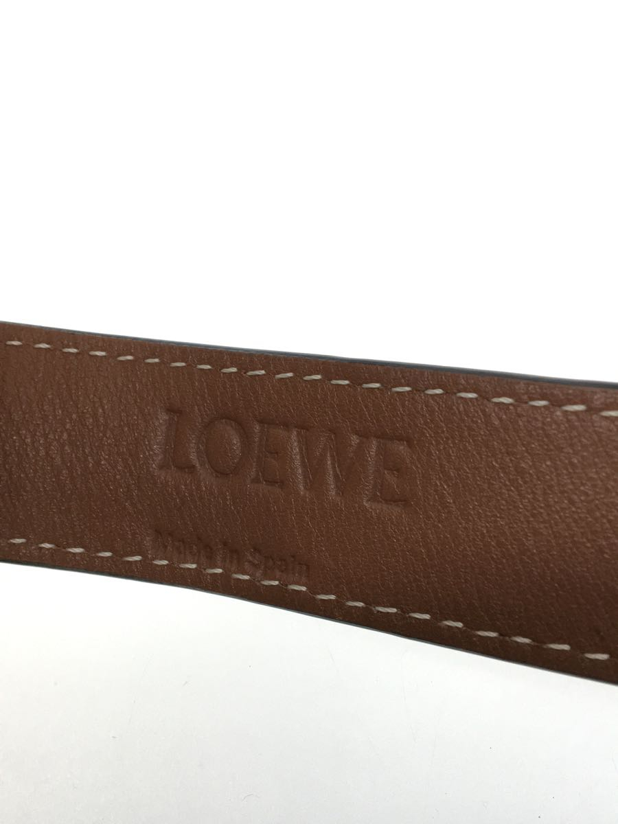 LOEWE◇カゴバッグ/バスケットバッグスモール/(ヤシの葉&カーフスキン